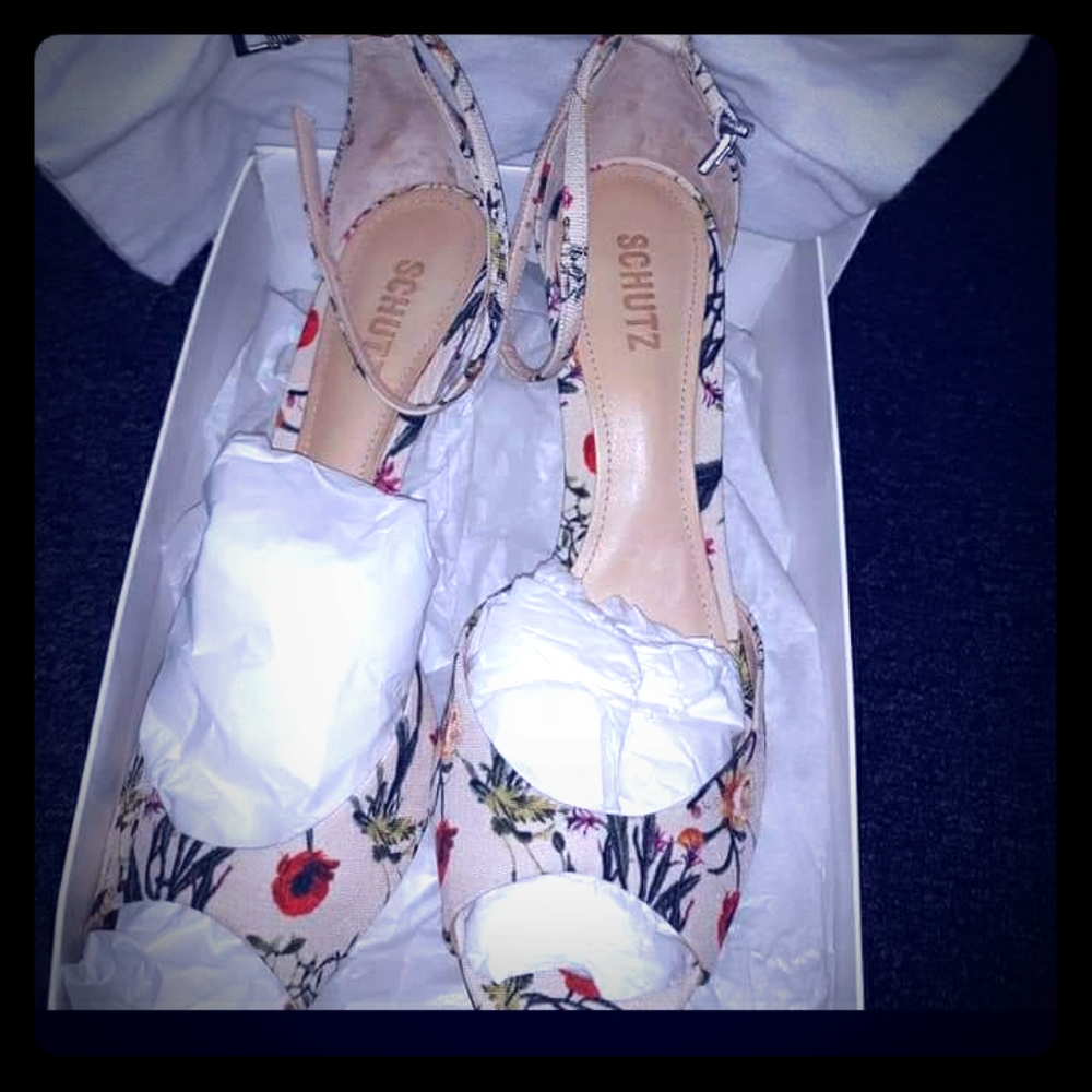 SCHUTZ Lara-Lee Multinatural Dress Shoes